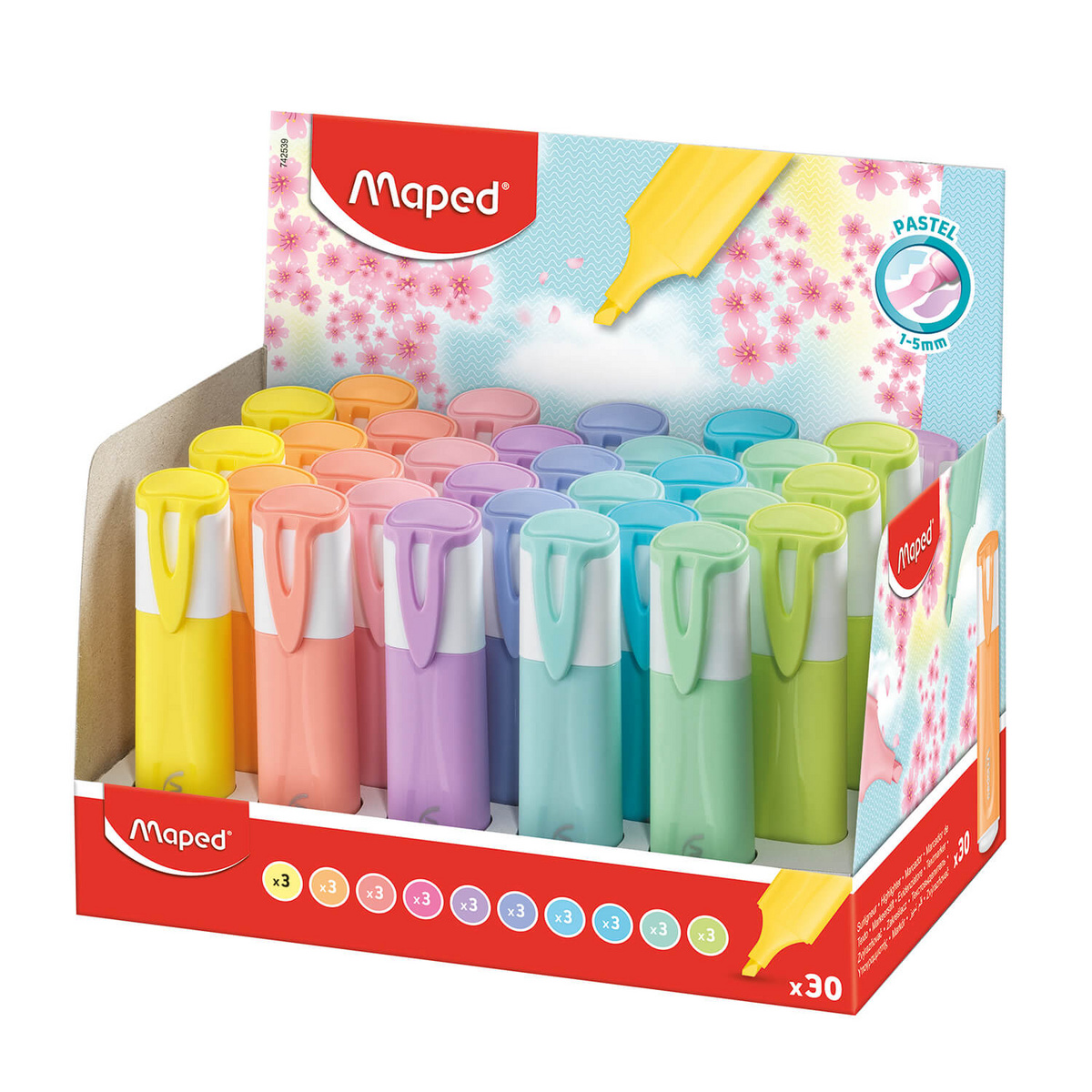 Zakreślacz Classic Pastel mix
