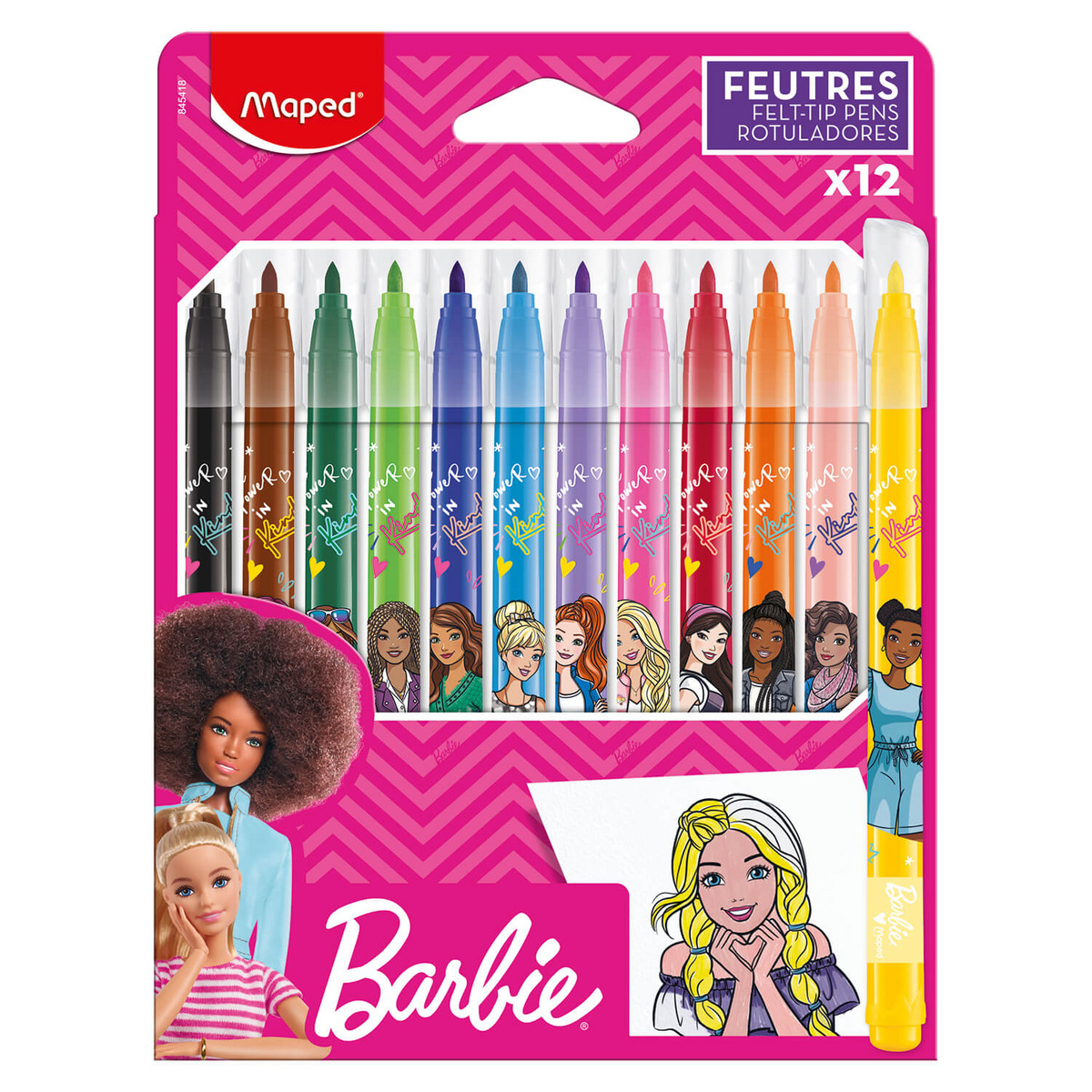 Flamastry Barbie