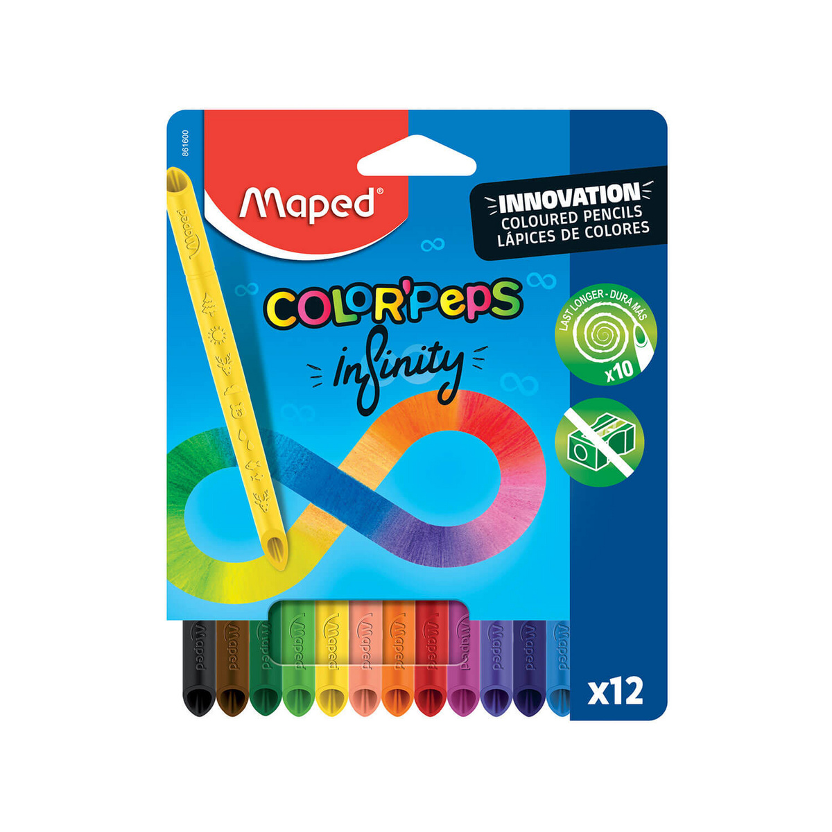 Kredki z grafitu Infinity 12 szt