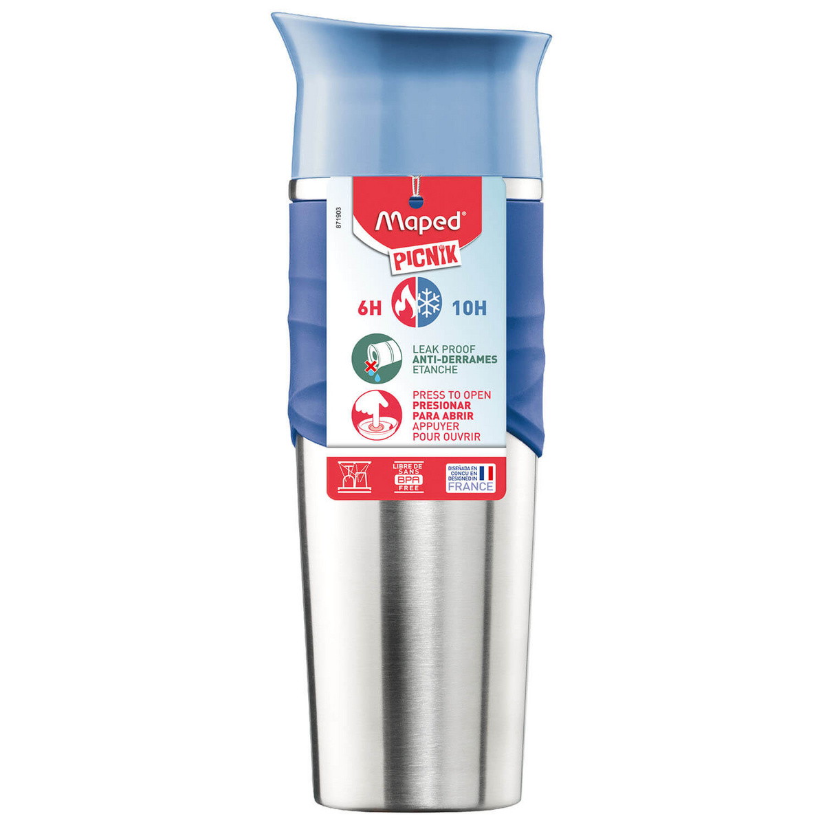 Kubek termiczny stalowy 320 ml Picnik Concept Adult nieb.