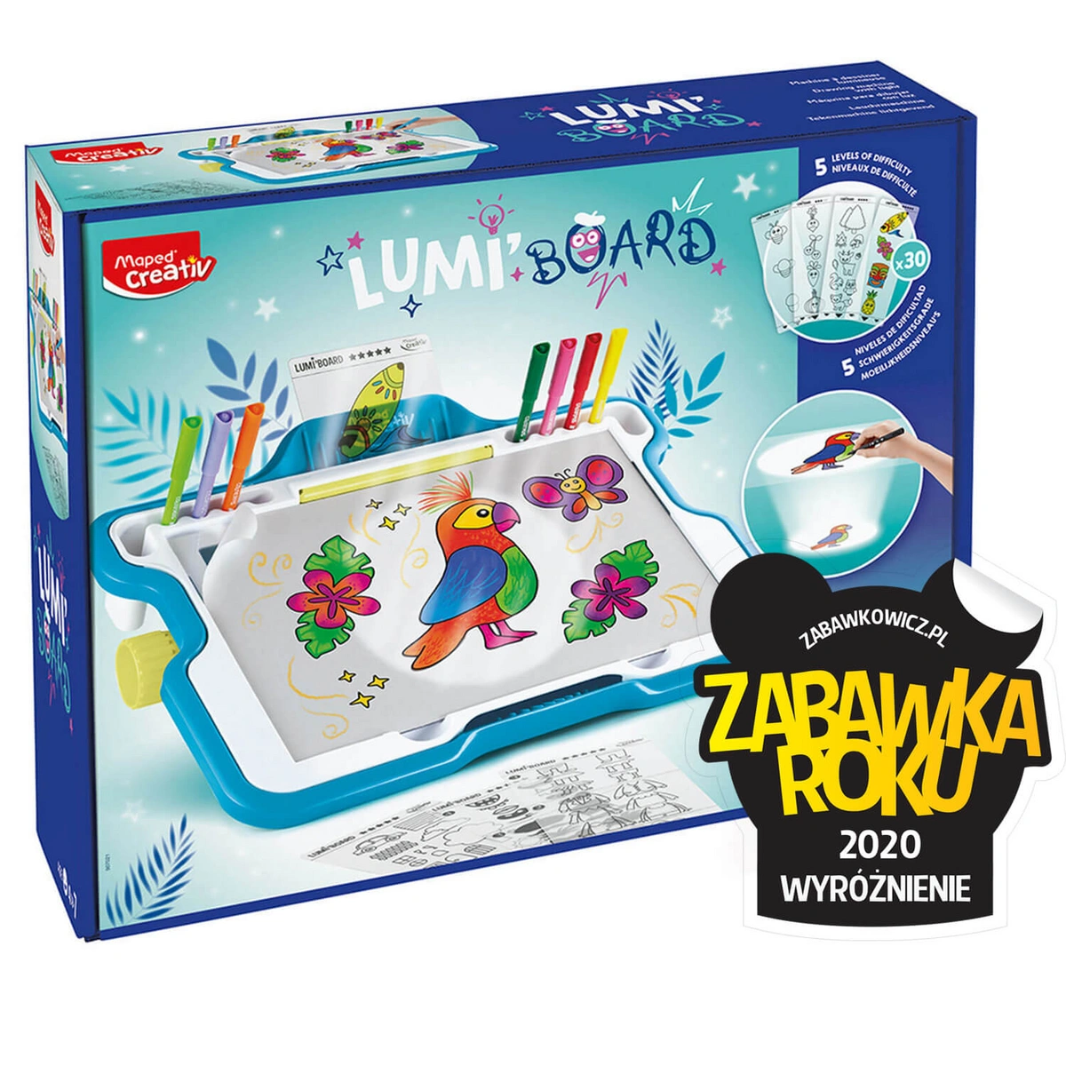 Creativ podświetlana tablica Lumi Board