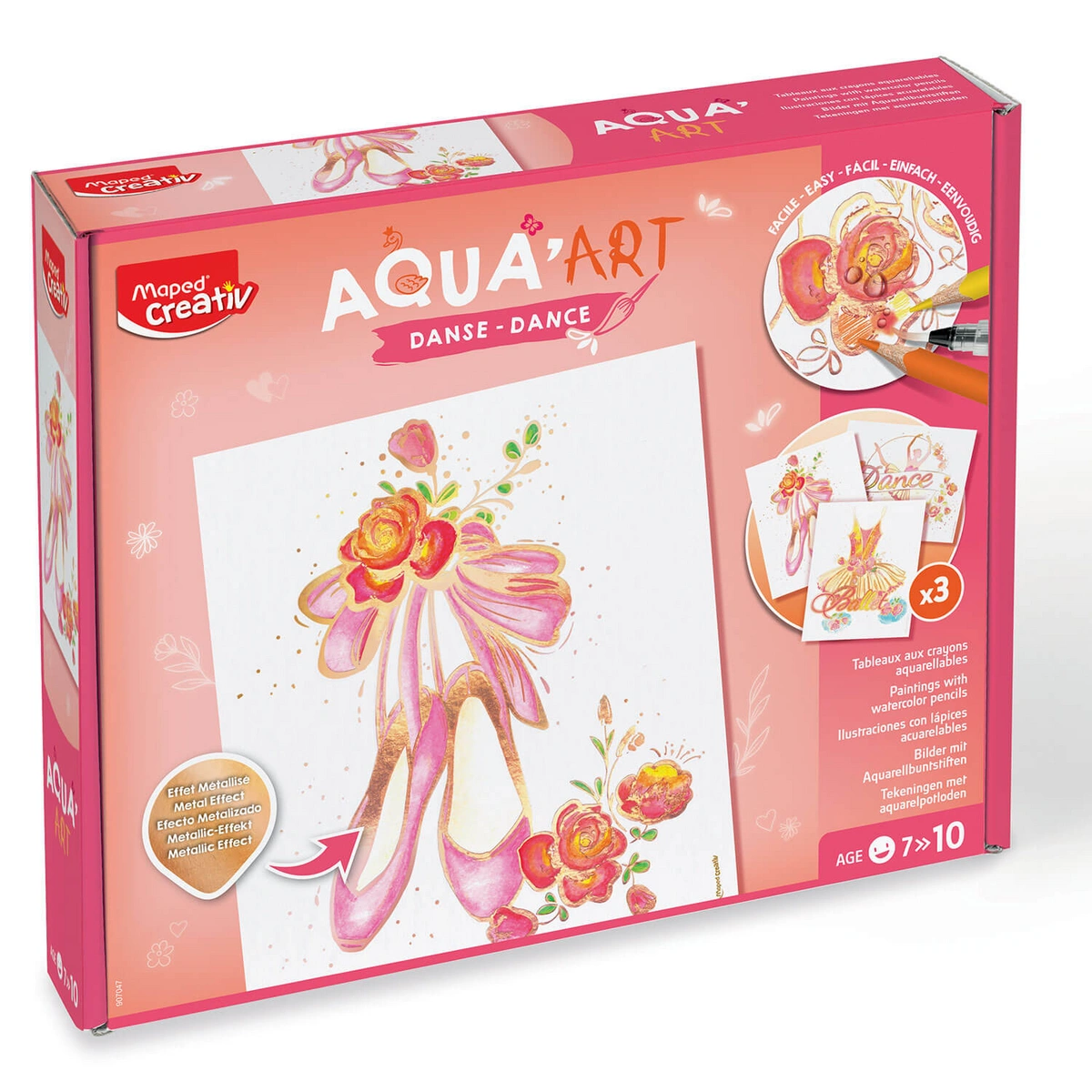 Creativ Aqua Art  - obrazy akwarelowe motyw taniec
