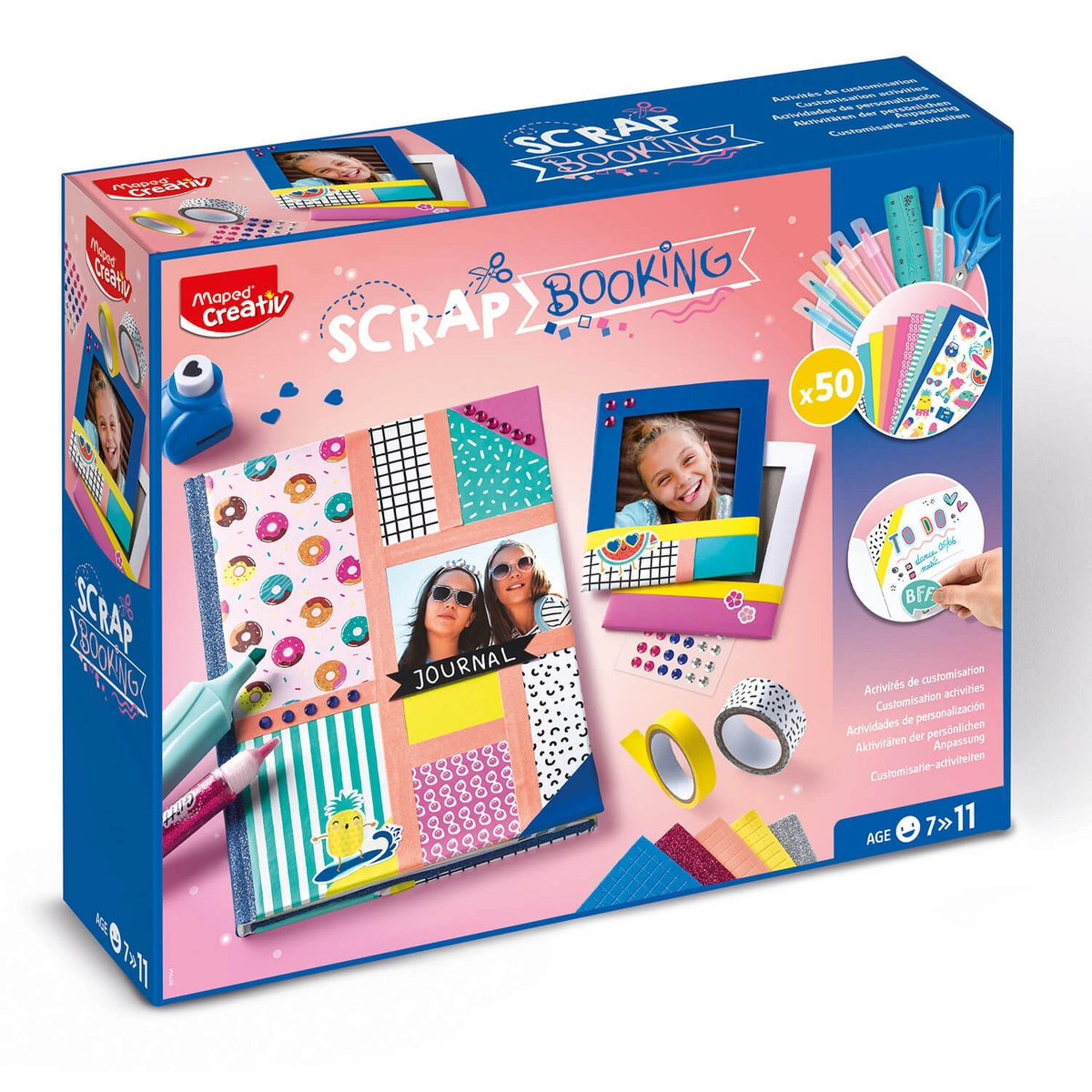 Creativ zestaw do scrapbookingu