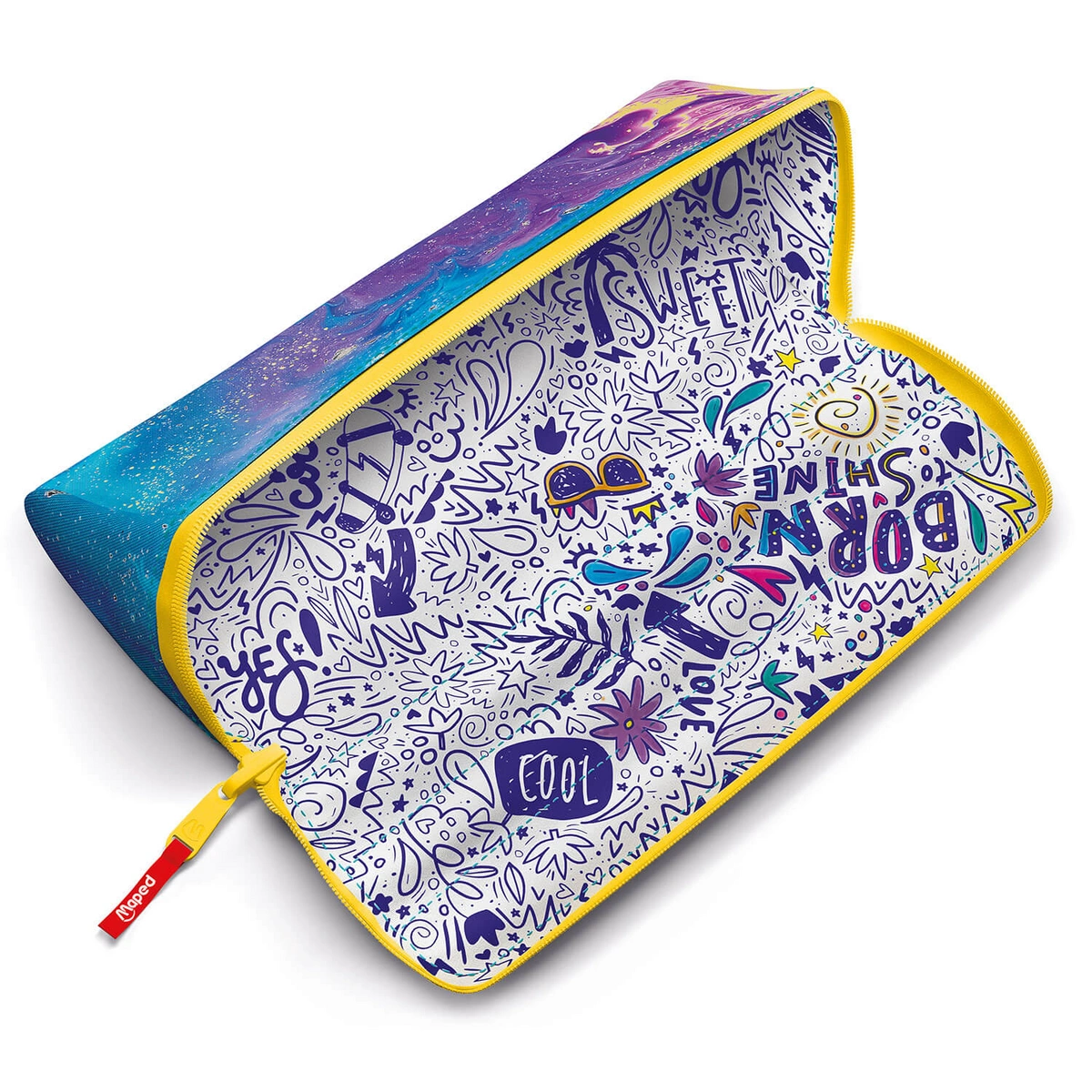 Pokolorowany piórnik Trendy