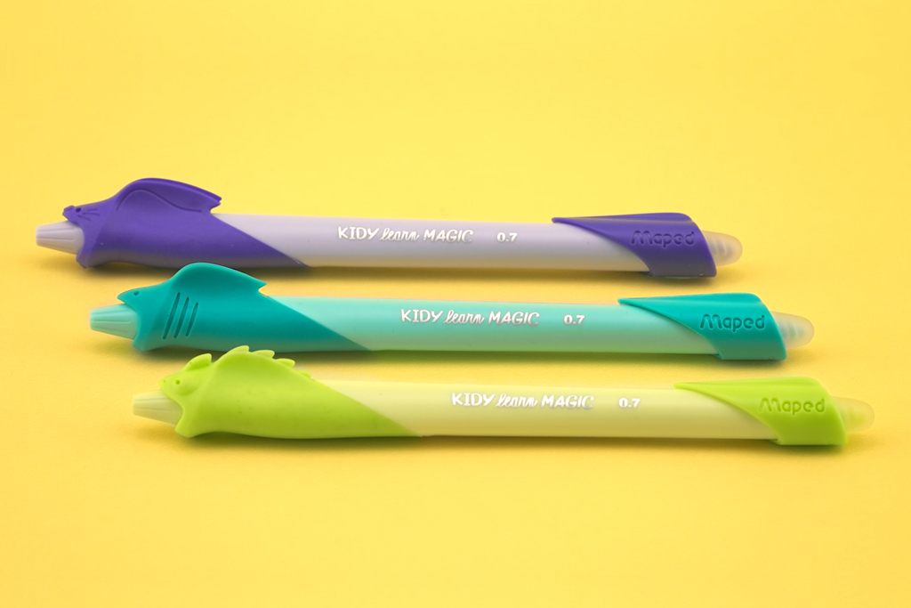 Ergonomiczne długopisy wymazywalne Maped Kidy Learn Magic