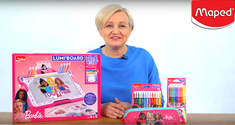 Film prezentujący produkty Barbie